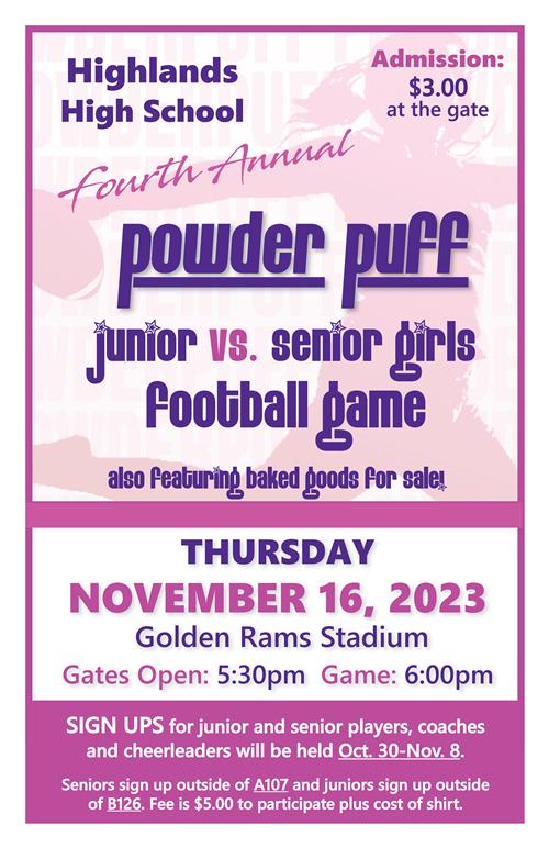 Powder puff poster
